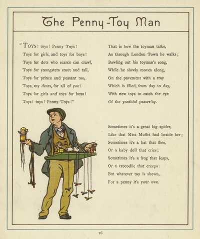 Penny-Toy Man av Thomas Crane