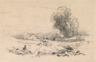 Vägen till byn av Thomas Creswick