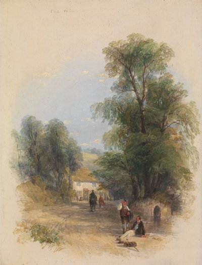 The Well of St. Keyne av Thomas Creswick