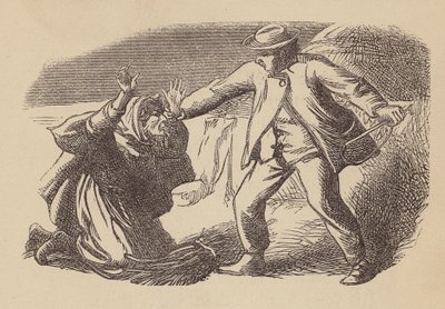 Goody Blake och Harry Gill (kolorerad gravyr) av Thomas Dalziel