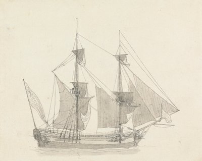 En två mästare i segel av Thomas Daniell