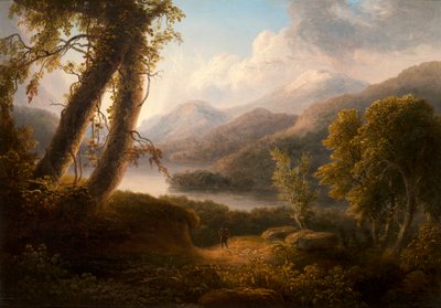 Landskap (olja på duk) av Thomas Doughty
