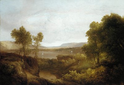 Vid Hudsonfloden av Thomas Doughty