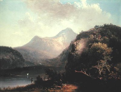 Utsikt i Maine (olja på duk) av Thomas Doughty