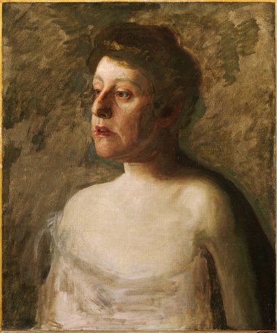 En sångerska (fru W.H. Bowden) av Thomas Eakins