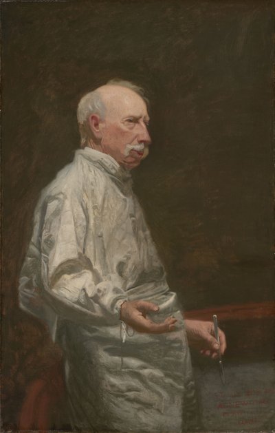 Dr Agnew (dr D. Hayes Agnew) (1818-1892) av Thomas Eakins