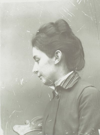 Kvinnoporträtt, 1880-tal. av Thomas Eakins