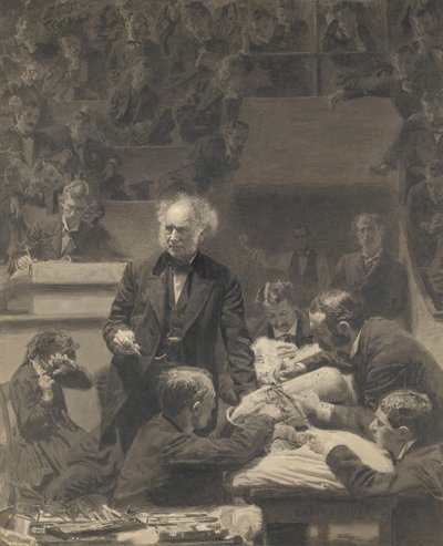 Gross Clinic, 1875-76. av Thomas Eakins