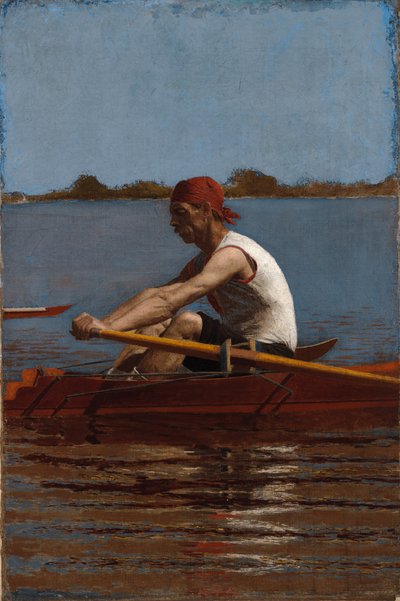 John Biglin i en singelsculler av Thomas Eakins