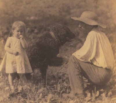 [Katie Crowell, William J. Crowell och ”Piero?”] av Thomas Eakins