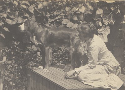 [Margaret Eakins och Harry] av Thomas Eakins