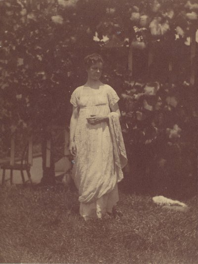 [Fru. Louis Kentin i Empire Dress], 1880-tal, 1880-tal. av Thomas Eakins