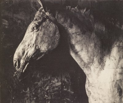 [Gipsmodell av Clinker för en ryttarrelief av general Grant] av Thomas Eakins