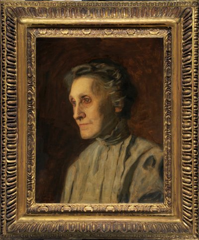 Porträtt av fru Helen Mac Knight (Porträtt av en mor) av Thomas Eakins