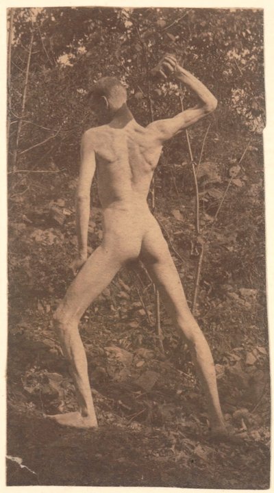 Rock Thrower, ca. 1883. av Thomas Eakins