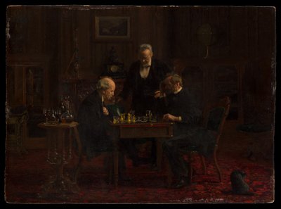 Schackspelarna av Thomas Eakins