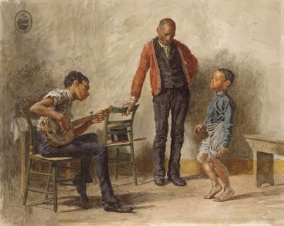 Danslektionen, 1878. av Thomas Eakins