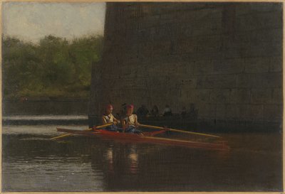Roddarna (bröderna Schreiber) av Thomas Eakins