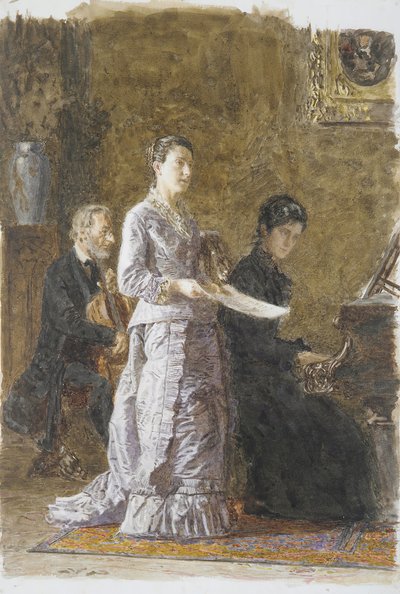 Den patetiska sången, 1881. av Thomas Eakins