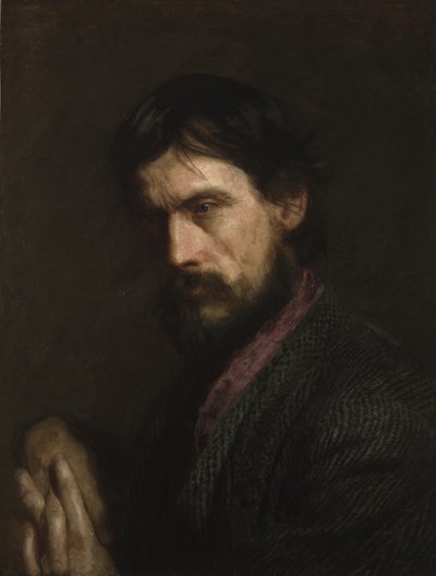 Veteranen (Porträtt av George Reynolds), c.1885 av Thomas Eakins