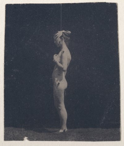 Oidentifierad modell, 1884. av Thomas Eakins