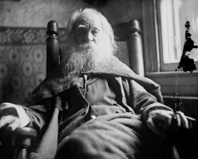Walt Whitman i Camden, N.J., ca. 1891. av Thomas Eakins