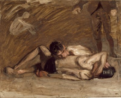 Brottare av Thomas Eakins