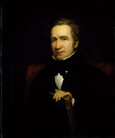 Porträtt av Sir Joseph Paxton, ca 1844 (olja på duk) av Thomas Ellerby