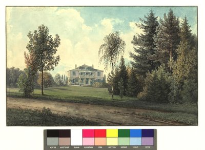 Villa vid Grünberg i Obermeidling (12:e distriktet, Tivoligasse 75, CN 32) av Thomas Ender