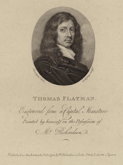 Porträtt av Thomas i lägenheten av Thomas Flatman