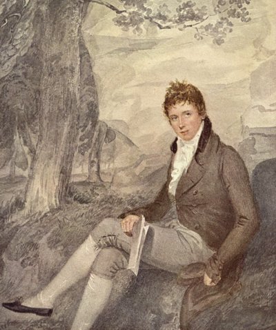 Henry John Temple, tredje viscount Palmerston, KG, 18 år gammal av Thomas Frank Heaphy