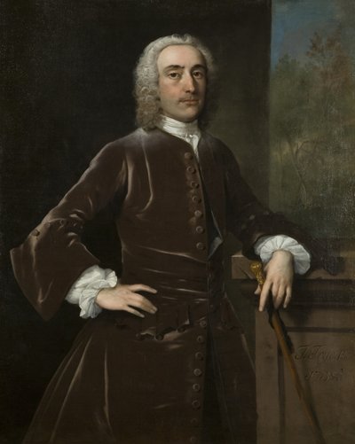 Porträtt av en man av Thomas Frye