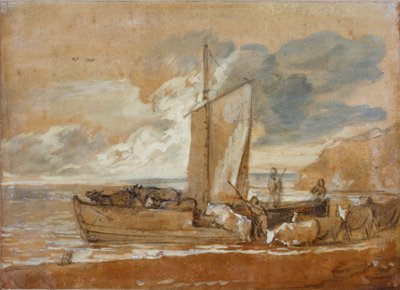 En boskapsfärja, 1784-1788. av Thomas Gainsborough
