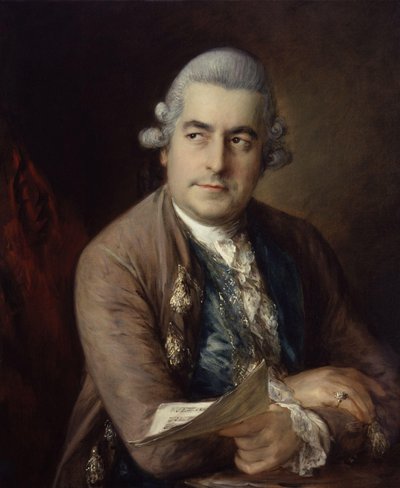 Johann Christian Bach av Thomas Gainsborough
