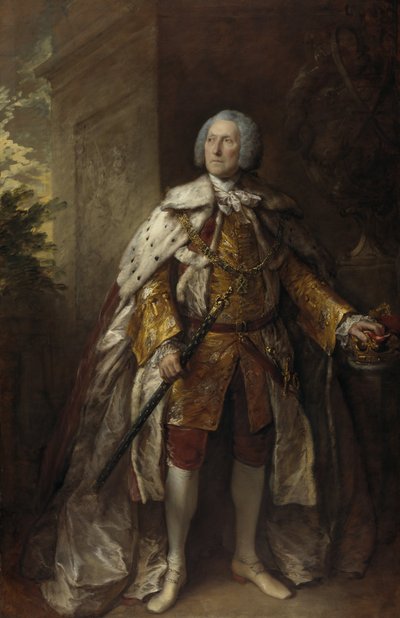 John Campbell, 4:e hertig av Argyll, omkring 1693 - 1770. Soldat av Thomas Gainsborough