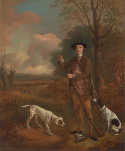 Major John Dade från Tannington, Suffolk av Thomas Gainsborough