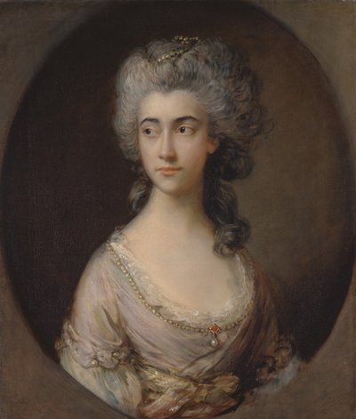 Mary Heberden, ca. 1777. av Thomas Gainsborough