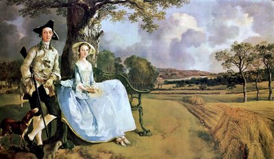 Herr och fru Andrews av Thomas Gainsborough