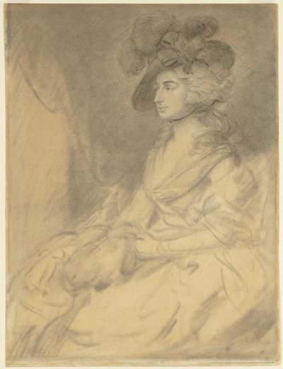 Mrs Sarah Siddons av Thomas Gainsborough