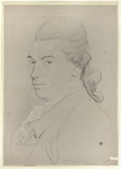 Porträttbyst av en man av Thomas Gainsborough
