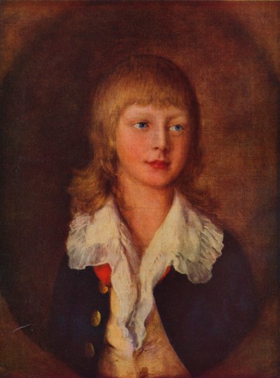 Porträtt av Adolphus, hertig av Cambridge, klädd i Windsor-uniformen, 1700-talet av Thomas Gainsborough