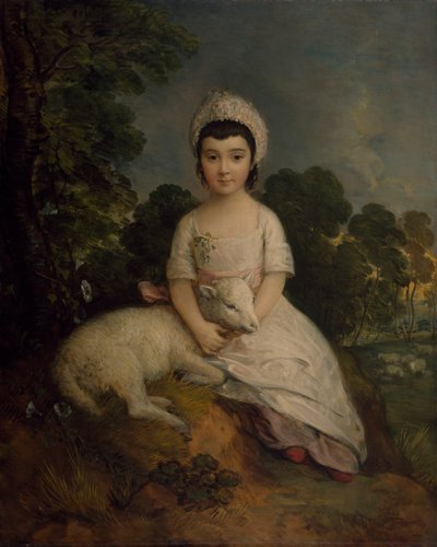 Porträtt av Isabelle Bell Franks av Thomas Gainsborough
