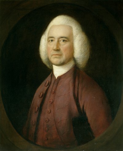 Porträtt av Robert Butcher från Walthamstow av Thomas Gainsborough