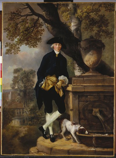 Porträtt av en gentleman av Thomas Gainsborough