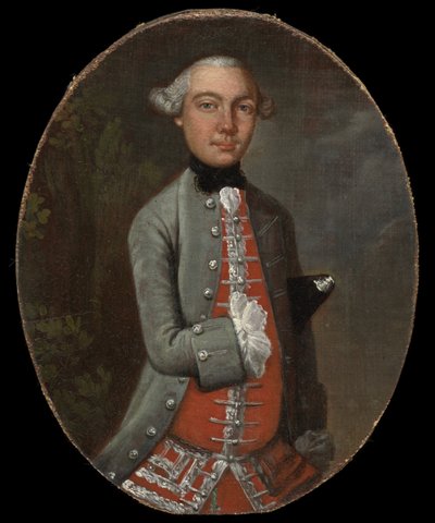 Porträtt av en herre, ca 1745-48 av Thomas Gainsborough