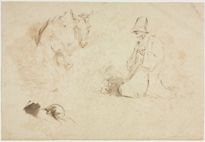 Skisser: Figurer och djur av Thomas Gainsborough