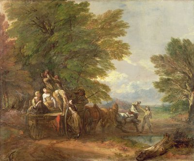 Skördevagnen, ca 1767 av Thomas Gainsborough