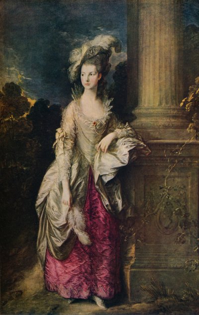 Den ärade fru Graham, 1775-1777 av Thomas Gainsborough