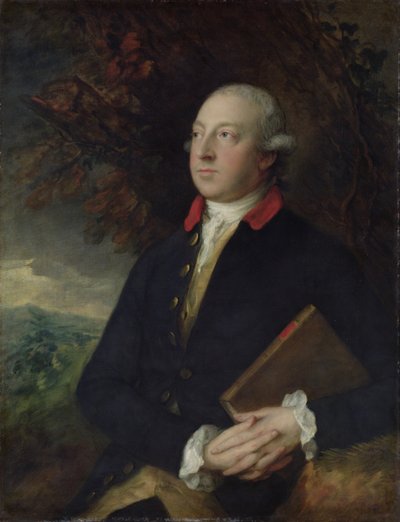 Thomas Pennant (1726-98) 1776 (olja på duk) av Thomas Gainsborough