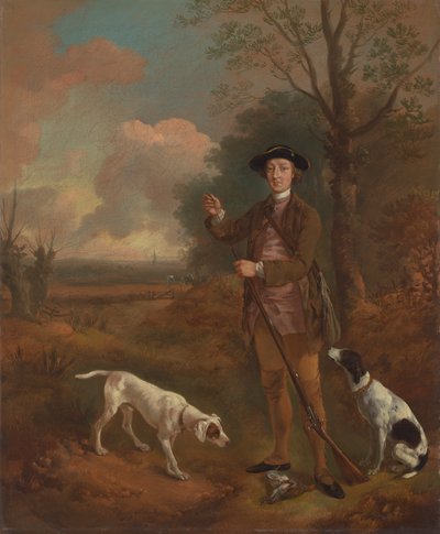 Major John Dade från Tannington, Suffolk av Thomas Gainsborough RA
